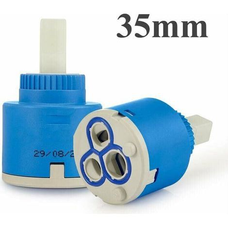 35 mm Cartouche de robinet en Céramique pour Mitigeur Valve Remplacement (1/4)