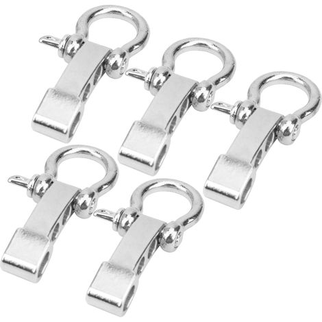 5 Ensembles de Boucles en O en Acier Inoxydable pour Cordage et Accessoires de Montage (1/5)
