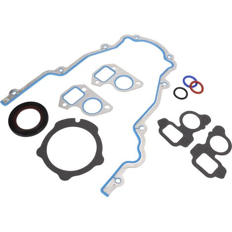 Kit de joints de couvercle de distribution avec joints de pompe à eau et joint de vilebrequin 12639249, compatible avec AVALANCHE CAMARO SILVERADO (1/5)