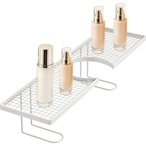 Support Rangement Évier de Cuisine Support Vertical Porte-Savon Robinet - Étagère Au-Dessus Évier Sans Perçage Convient au plan de travail, salle de bain, appartement, dortoir et cuisine en locati (1/5)