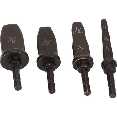 Élargisseur de tubes en acier à haute teneur en carbone, outil d'expansion électrique résistant à l'usure, 1/4 po, 5/16 po, 3/8 po, 1/2 po, 5/8 po, 3/4 po, 7/8 po (1/5)