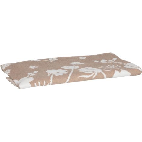 Amadeus - Plaid Lisa beige et crème 120x150 cm (1/3)