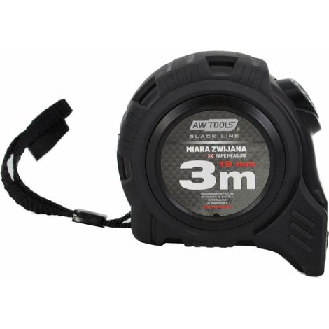 Mètre ruban magnétique Awtools 3 m x 19 mm ABS 1-arrêt automatique (1/2)