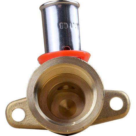 Coude avec base de fixation PER à sertir Ø12x1,1 - Femelle fixe1/2" (15/21) - IBP Bänninger (1/4)