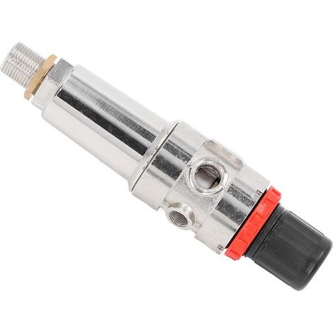 Filtre Séparateur D'huile et D'eau pour Aérographe, Raccord de Compresseur de Conduite D'Air, Entrée et Sortie NPT 3/8 Pouces, Accessoire D'outil de Drainage Manuel à Air (1/5)