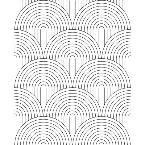 Papel pintado geométrico a rayas de 44×300 cm, minimalista, impermeable, para cocina/ventana. (1/4)