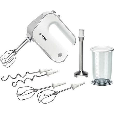 Bosch MFQ 4075 DE Sbattitore Manuale Argento-Bianco 550W (1/2)