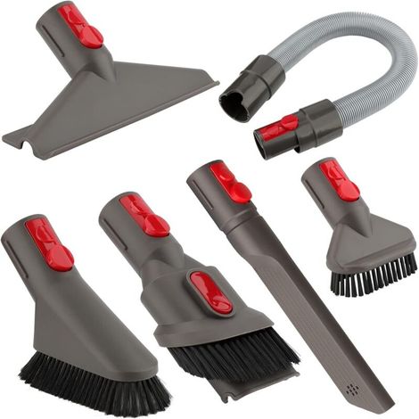 Kit d'accessoires Kit de Fixation avec Tuyau de Rallonge pour Dyson V7 V8 V10 Aspirateur sans fil (6 en 1) (1/5)