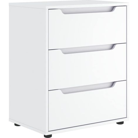 Maison Exclusive - Credenza VISNES Bianca 60x40x73 cm in Legno Multistrato