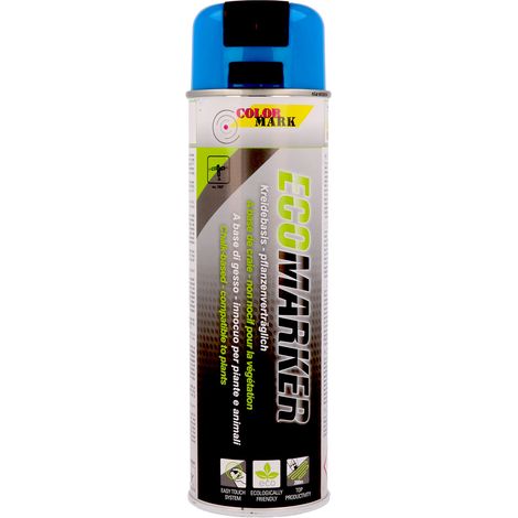 Vernis à la craie pour marqueurs en spray Iwent Eventmarker, bleu craie