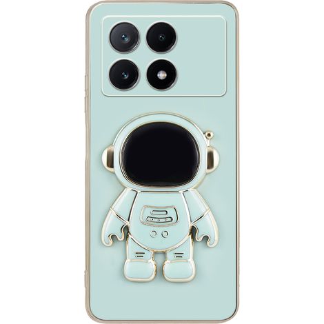 Funda para Xiaomi Poco F6 Pro, Astronauta, verde (1/3)