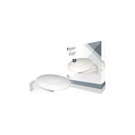 KÖNIG Antenne TNT DVB-T2 extérieure amplifiée 46 dB UHF / VHF (1/5)