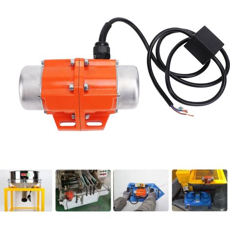 Moteur Vibrant pour Béton Électrique IP65 pour Plateforme de Vibreur à Sable et Camion Malaxeur 220V 80W - KZQ (1/5)