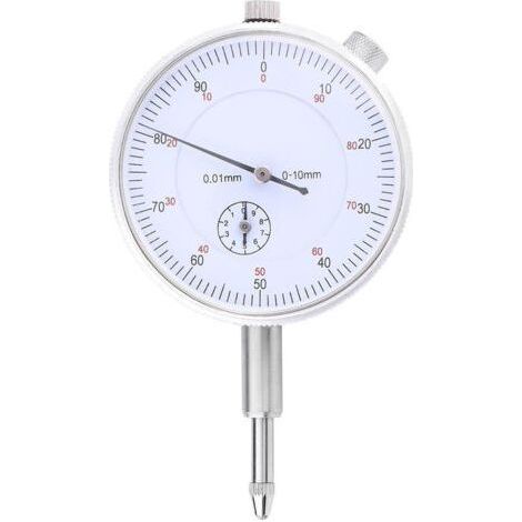 Indicadores de cuadrante métricos, comparador de precisión de 0,01 mm, rango de 0 a 10 mm. (1/5)