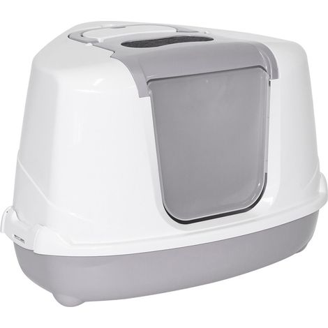 K SANITARY Cat Flip Angolo 56 x 45 x 38 cm grigio