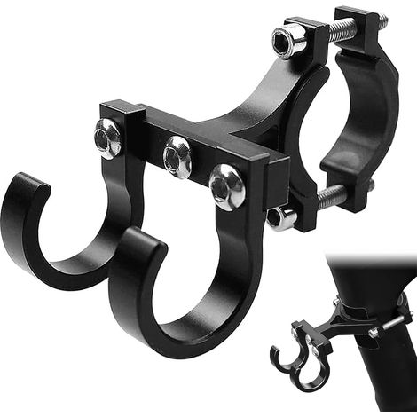 Elektrorollerhaken, Elektrorollerhaken, Elektrorollerzubehör, Elektrorollerhaken, Vorderer Elektrorollerhaken, Universal-Rollerhaken, Elektrorollerhaken (schwarz) (1/5)