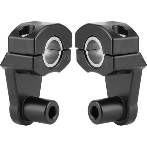 Stück 22 mm/28 mm universelle schwenkbare Motorradlenker-Erhöhungsklammer aus CNC-gefrästem Aluminium (1/5)