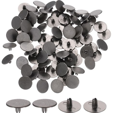 200Pcs Bouchons De Trou en Plastique 3x13mm, Capuchons Ronds À Vis, Bouchons pour Perçage De Panneaux pour Meubles Armoires Étagères Poteaux De Clôture Embouts D'Insertion (1/5)