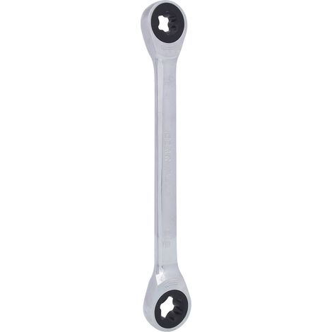 KS Tools GEARplus Torx-E-Doppel-Ratschenringschlüssel,E14xE18 - 503.4355