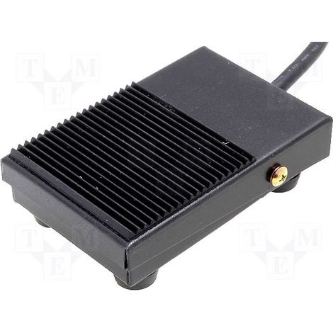 Pulsador PIE 1Cto. Conmutado 10A/250Vac ON-(ON)
