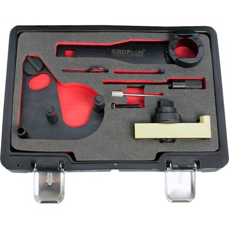 Kit de calage distribution pour Renault, Nissan, Opel – Moteurs 2.0/2.3 DCI – Outils de maintien et goupilles inclus – Alignement précis – Kroftools