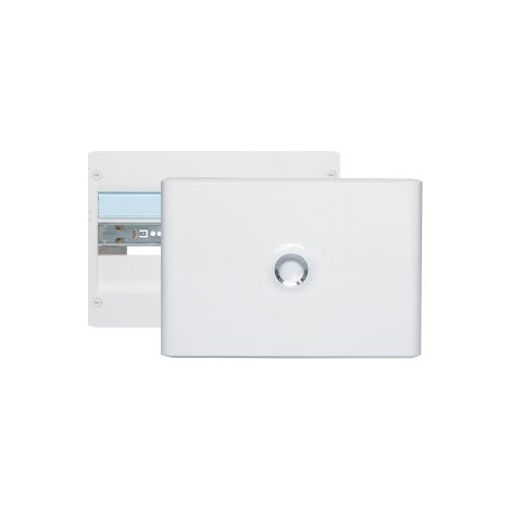 Legrand - Drivia - Coffret 1 rangu00e9es - 18 modules + Porte - Ref. : 401221+401231 (1/2)