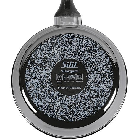 Bratpfanne Professional Silargan schwarz hoch Ø24cm
