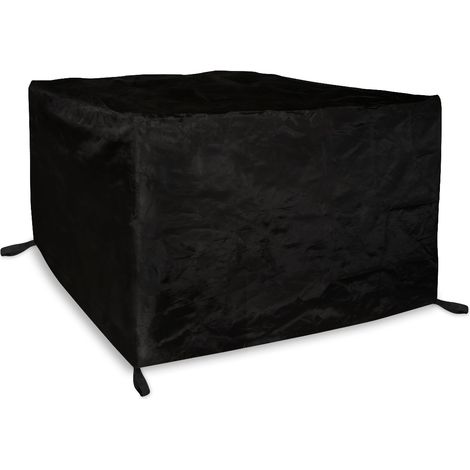 Vonroc – Housse salon de jardin 185 x 150 x 95 cm – 100% imperméable – Résistante aux UV et gel – Pour table et 4-6 chaises