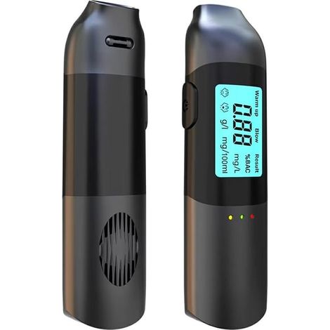Alcootest MR702, affichage LCD haute précision, mesure d'alcool numérique avec annonce vocale (1/5)