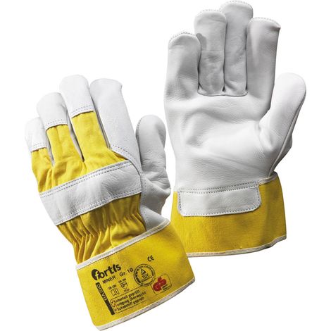 Gant Miner en cuir fleur de bovin, taille 10 (1/4)