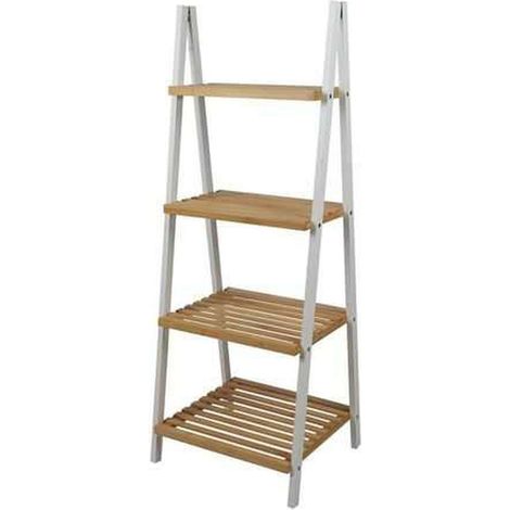 Etagère échelle de salle de bain 4 niveaux (1/3)