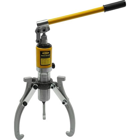 Extracteur de moyeu hydraulique, capacité de 15 tonnes, écartement maximum de 11,81 pouces, portée maximum de 7,09 pouces, course maximum de 2,36 pouces, configuration de mâchoire interchangeable (1/5)