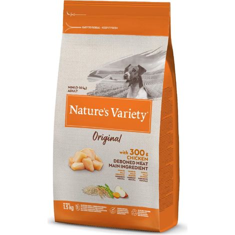 Croquettes pour chien Nature's Variety True Instinct Original Mini Adult Poulet - Sac de 7 kg (1/5)