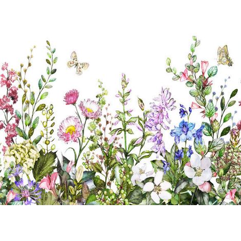 Stickers muraux végétaux et fleurs, collages créatifs multiples, décoration de fenêtre, stickers pour vitres, stickers pour fond de salon. (1/5)