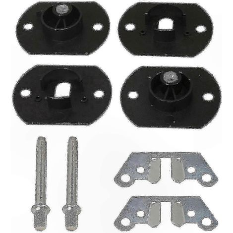 Supports de fixation pour canapé (lot de deux) pour assemblage à goupille d'emboîtement WS4689 (1/3)