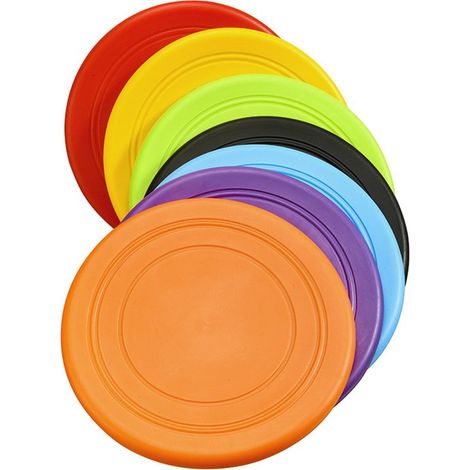 Frisbee pour chien Ø 17,8 cm - 7 pièces - Jouet pour chien souple, flottant et flexible - Jouets Chiens robuste à lancer, tirer et Water - Jouets pour chien Frisbee - Jouets de plage (1/5)