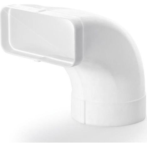 Naber COMPAIR System Ø 150 F-bion 150 Umlenkstück 90° weiß (1/2)