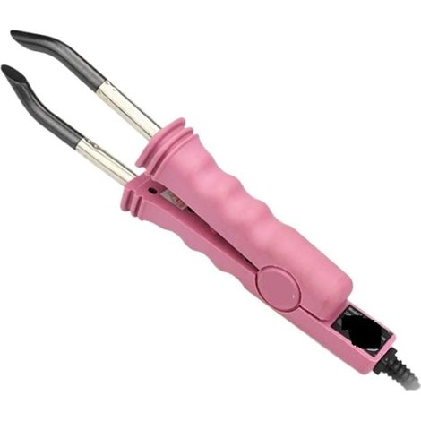 Outil De Liaison Kératine Fer D'extension Cheveux Connecteur Chaleur Fusion Machine Température Outils Gain Temps Efficace(Pink) (1/5)