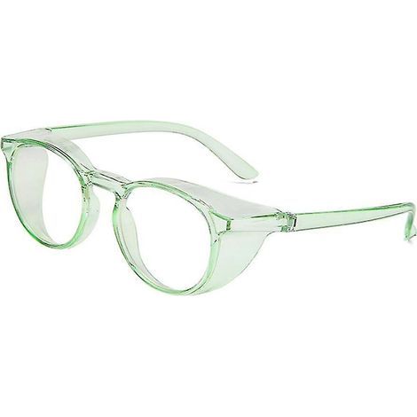 Beschlagfreie, blaulichtfilternde, klare, unisex, pollenabweisende und sonnenschützende Schutzbrille – Grün (1/3)