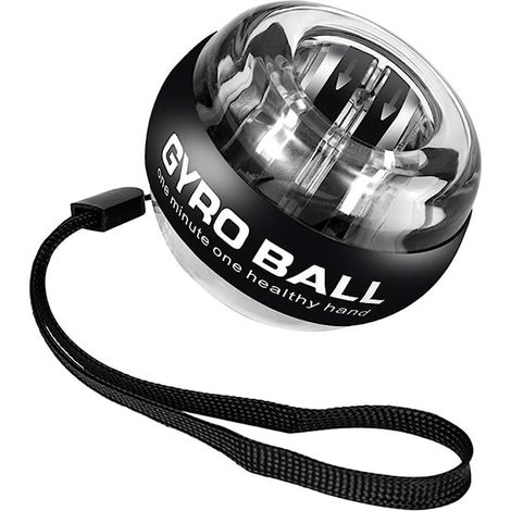 Appareil d'exercice pour poignet, gyroballe, appareil de renforcement des poignets et des avant-bras avec rotor en zinc, entraînement de la force de préhension, appareil d'entraînement des poignets (1/5)