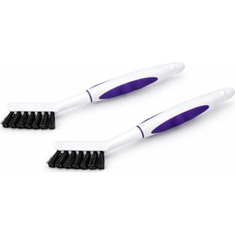 Lot de 2 brosses de Nettoyage 24 cm – Brosse Vaisselle Multi-Usage pour casseroles, poêles, éviers et ustensiles – Manche Ergonomique (1/5)