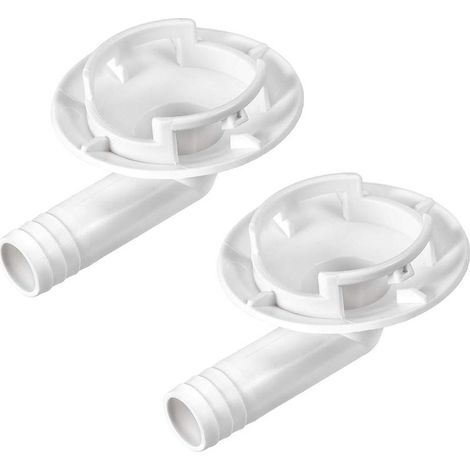 AIMOONSA Climatisation Drainage Tuyau Connecteur Coude Raccord pour Mini-Split Unités et Fenêtre AC Unité Parties 40mm 2Pcs (1/5)