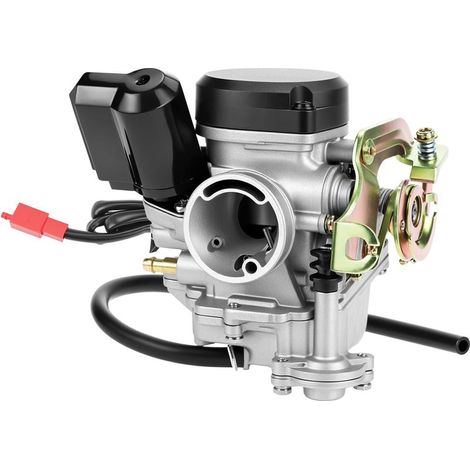 18-mm-Vergaser mit Ansaugrohr und E-Choke, kompatibel mit dem Rex RS 400, GY6 50-cm³-Roller (1/5)