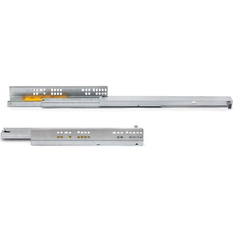 Emuca Guide a Scomparsa per Cassetti - Silver - 250 mm
