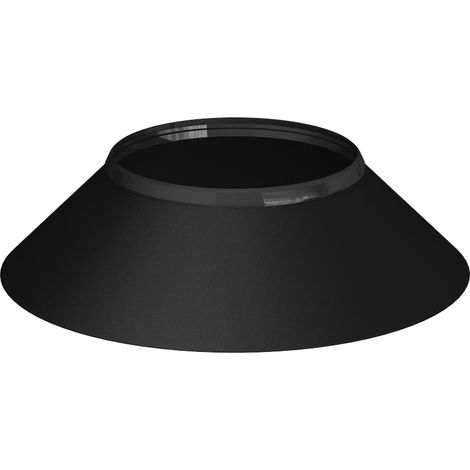 JONCOUX Larmier à joint - Apollo Pellets 2.0 - noir Ø80 mm
