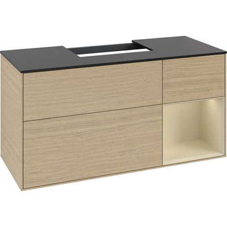 Villeroy & Boch F172HJPC Meuble sous lavabo Finion F17 (1/2)