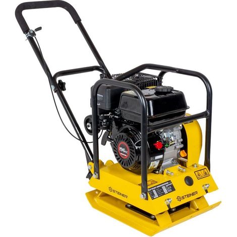 Plaque Vibrante de Compactage 15kN 196cc 450X350mm STEINER