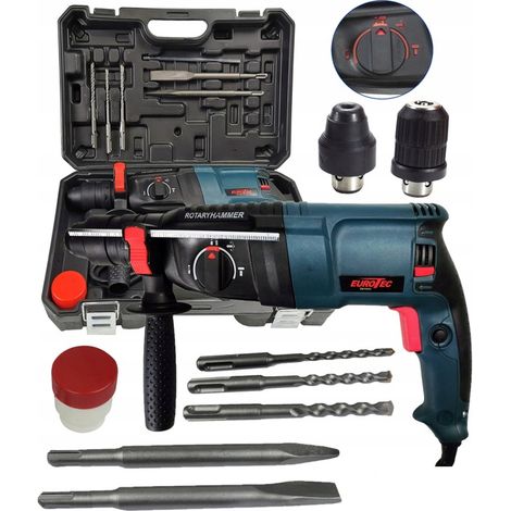Perceuse à percussion 2600 W SDS+ + coffret robuste
