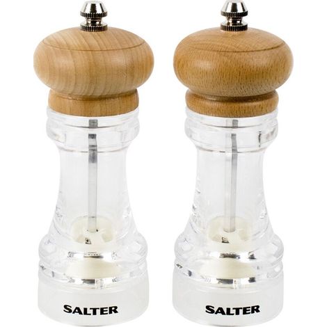 Molino de madera de haya Salter 7607 WDXR Twin (1/3)