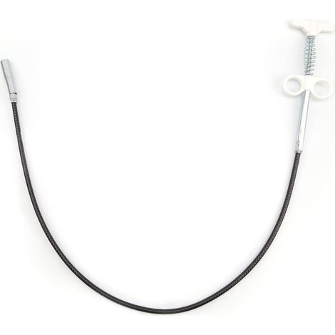 Desatascador Fregadero, 90 cm Desatascador, Cable Desatascador Tuberias, Fácil de Sostener, Ampliamente Utilizado en Fregaderos, Fregaderos Obstruidos, Limpieza de Alcantarillas Obstruidas (1/4)